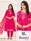 Jhanvi Vol 10 By Blue Hills Roman Silk Online Kurti With Bottom Dupatta Wholesale